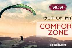 out of my comfort zone