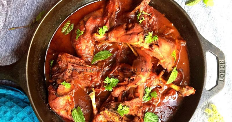 Oven Roasted Braised Curried Chicken