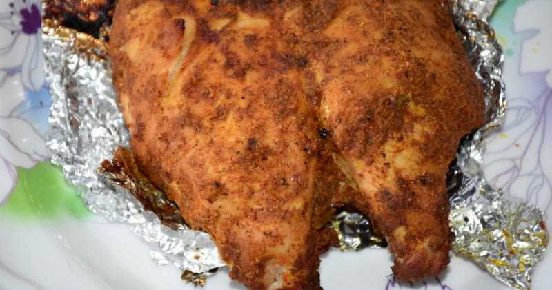 Oven Baked Whole Tandoori Chicken | Oven Roasted Whole Chicken | Baked Tandoori Chicken | Indian Style Whole Masala Roasted Chicken