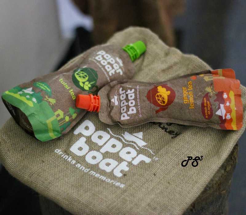 Over A Cold Cuppa - Paper Boat (Tulsi Tea / Ginger Lemon Tea) - {A Product Review}