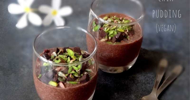 Overnight Vegan Chocolate Chia Pudding
