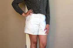 Oversized Block Print Shirt