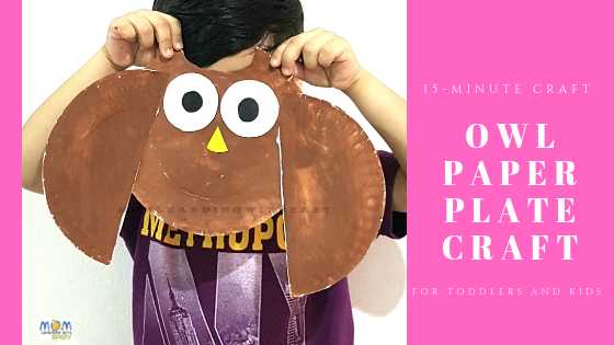 Owl Paper Plate Craft
