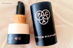 PAC HD LIQUID FOUNDATION REVIEW AND SWATCH.