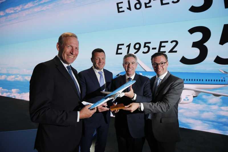 PARIS 2019: KLM To Purchase 35 Embraer E195-E2s - Bangalore Aviation