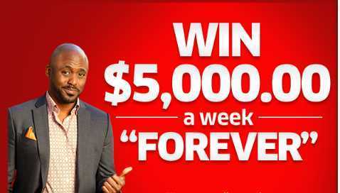 PCH $5,000 A Week Forever Sweepstakes 2019