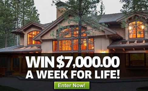 PCH Win $7,000 A Week For Life Sweepstakes (Giveaway No. 11000)