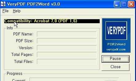 PDF To Word 3.01