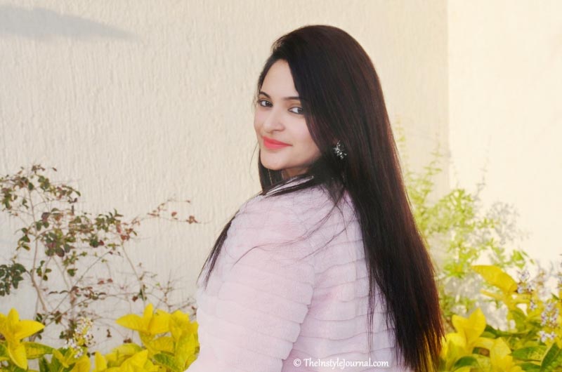 PEARL BEADED FAUX FUR COAT : SHEIN - The Instyle Journal By Neha Bhatt Bhagat