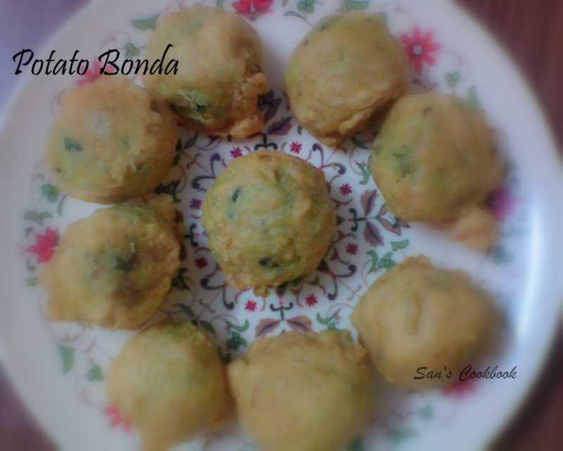 POTATO BONDA RECIPE