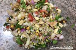 PROTEIN RICH SPROUTS AND NUTS SALAD