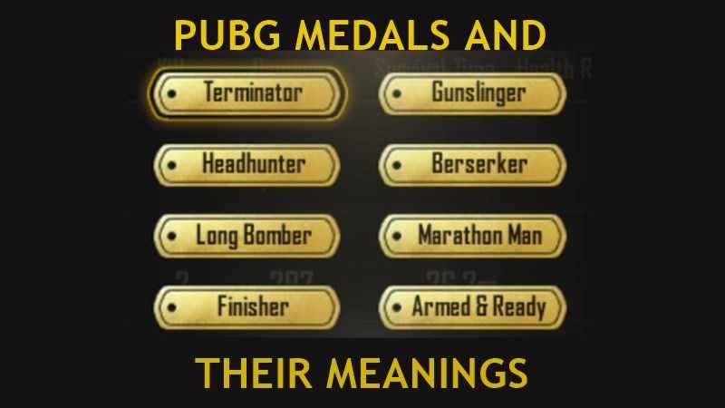 PUBG Mobile: All The 33 Medals And Their Meanings Explained (2019)