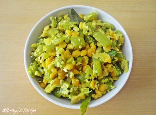 Padavalanga Parippu Thoran / Snake Gourd And Dal Stir Fry