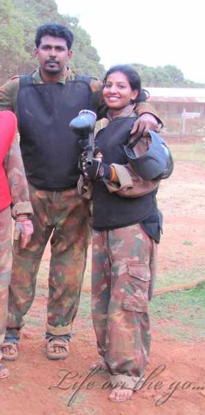 Paintball Shooting Arena