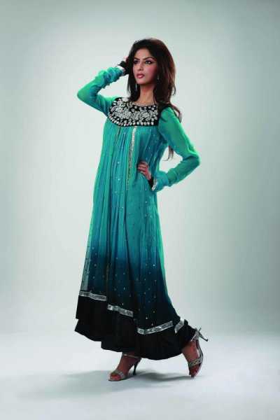 Pakistani Long Shirts Fashion 2012-13