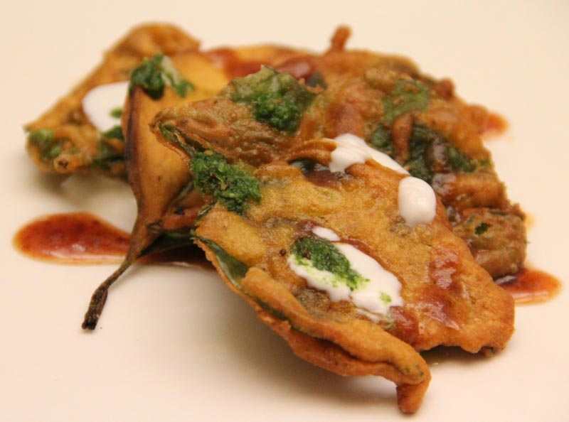 Palak Chaat / Spinach Chaat