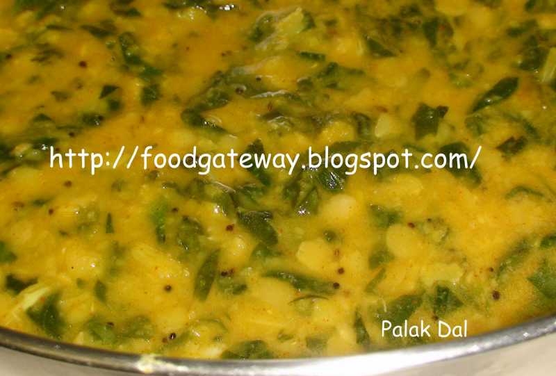 Palak Dal / Spinach Dal