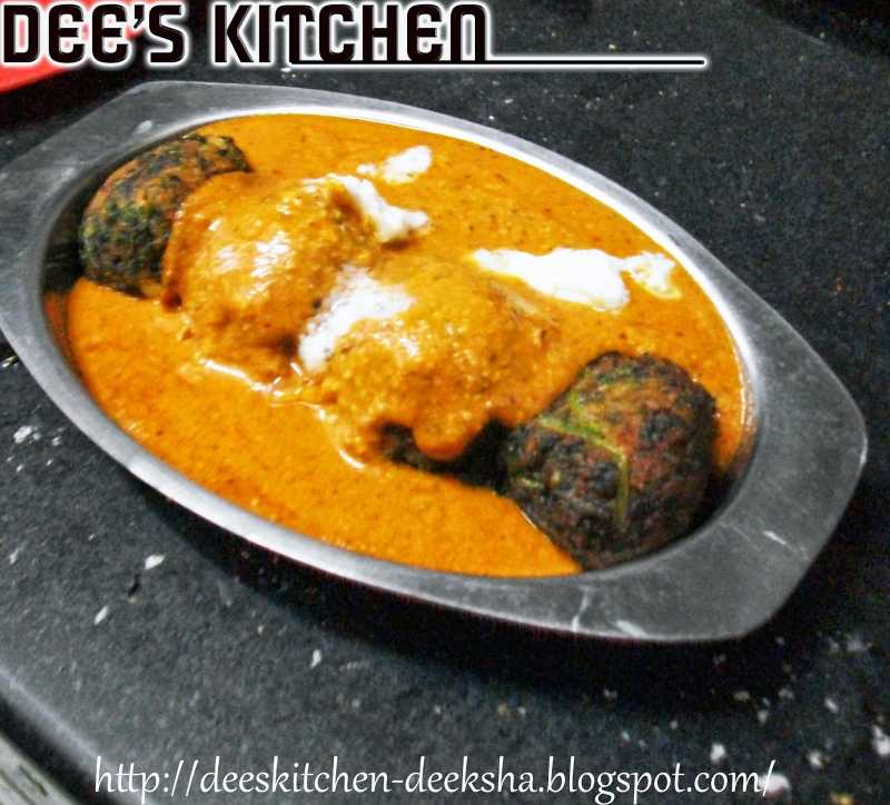 Palak Kofta In Makhani Gravy