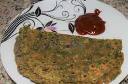 Palak Paratha Recipe Spinach Flatbread