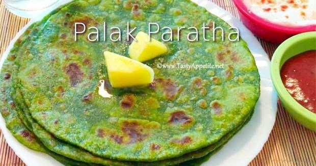 Palak Paratha Recipe / Spinach Paratha / Healthy Dinner Recipes