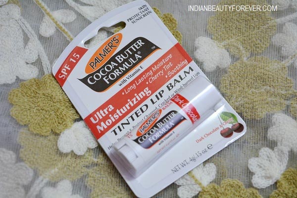 Palmer’s Tinted Lip Balm Dark Chocolate And Cherries Review