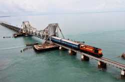 Pamban Bridge - HeartWeeping Story Of Weeping Man Statue