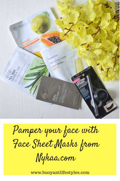 Pamper Your Face With Face Sheet Masks From Nykaa.com - BUOYANT LIFESTYLES