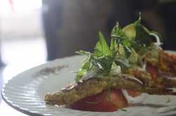 Pan fried Bombay Duck with crispy coating