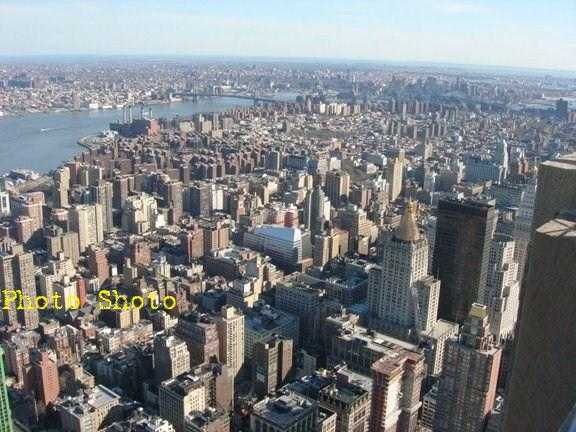 Panaromic Manhattan View From The Empire State !