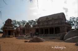 Panch Pandav Raths at Mahabalipuram