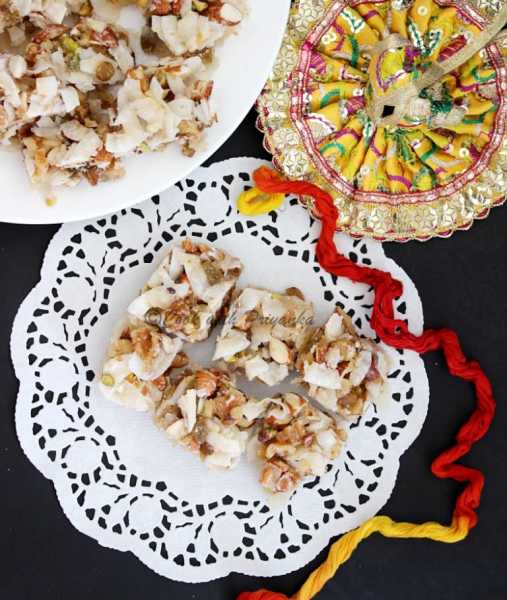 Panchmewa Pag (Dry Fruits Fudge) : Krishna Janmastami Special