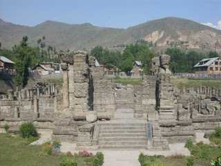 Pandva Temple At Awantipoora-Kashmir
