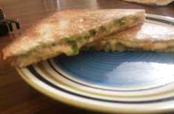 Paneer Capsicum Corn Sandwich