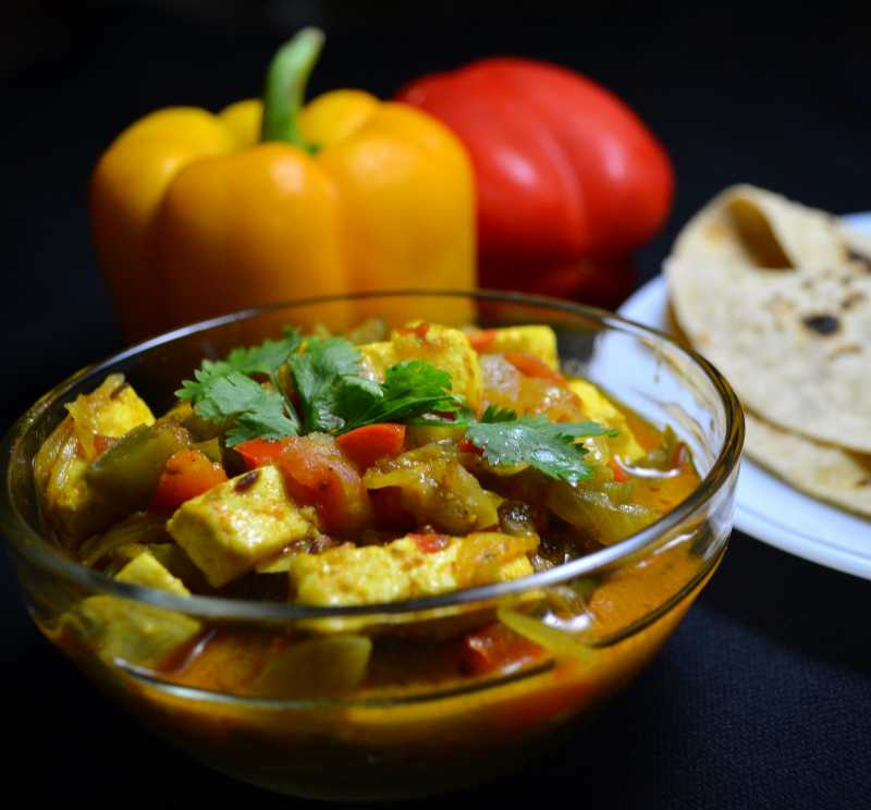Paneer Capsicum Masala
