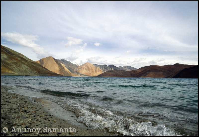 Pangong Tso Lake - From My Ladakh Motorcycle Diary