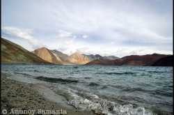 Pangong Tso Lake - from my Ladakh Motorcycle diary