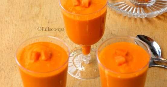 Papaya Mousse 