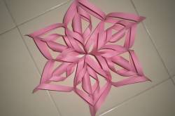 Paper flower star