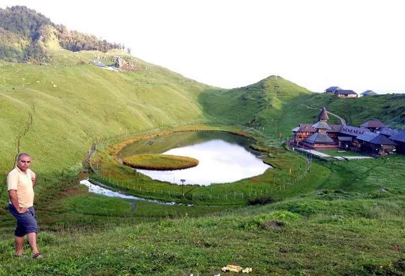Parashar Rishi Lake On Top Of Beautiful Mountain पाराशर ऋषि झील के सुन्दर पर्वत की यात्रा
