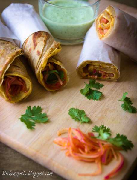 Paratha Egg Roll 