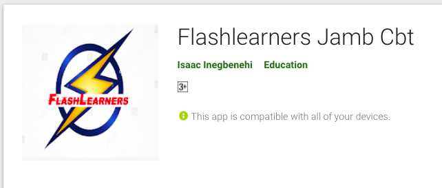 Pass JAMB, Post UTME And WAEC 2020 With Flashlearners App