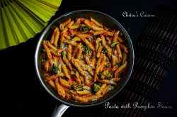 Pasta with Pumpkin Sauce