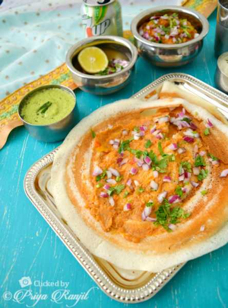 Pav Bhaji Masala Dosa Recipe | Crispy Dosa Batter Recipe