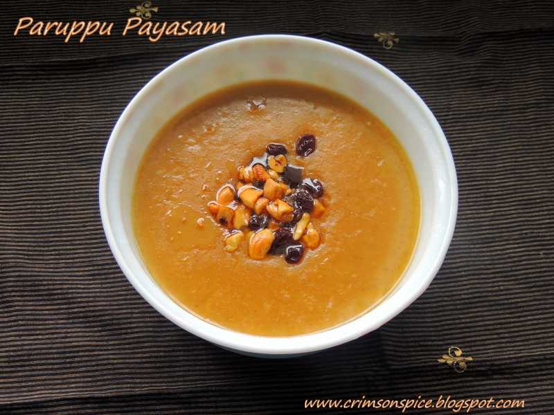 Payatham Paruppu Payasam / Moong Dal Kheer