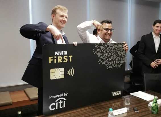 Paytm Launches Paytm First Credit Card With Citi Bank - Financial Control