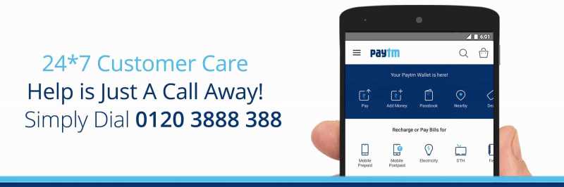 Paytm Toll Free Customer Care Number India 24X7 Paytm Support Details