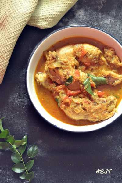 Payyoli Kozhi Curry | Chicken Curry - The Big Sweet Tooth