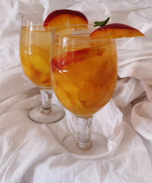Peach Lemonade & Peach Iced Tea