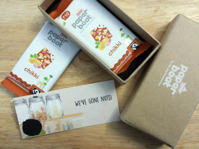 Peanut Chikki From Paper Boat Drinks - A Review