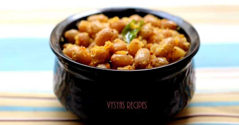 Peanut Sundal - Verusenaga Guggillu - Verkadalai Sundal 